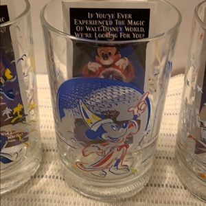 Set of 4 McDonald’s Disney 25 anniversary glasses